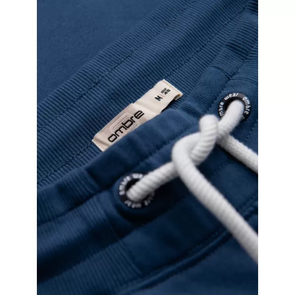  Herren-Jogginghose OMBRE OM-PABS-0305 MARINEBLAU 