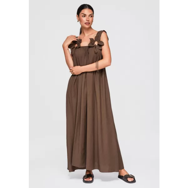  Kleid OMBRE OW-DLR-E0014 BRAUN 