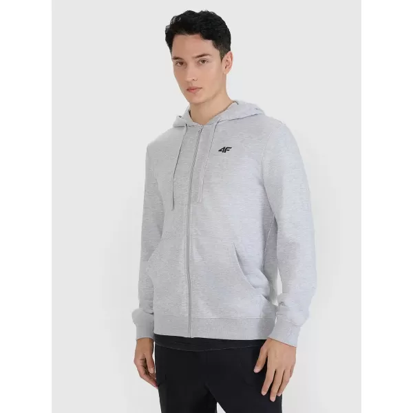  Herren-Sweatshirt 4F WMM00TSWSM1768 KALTE HELLGRAUE MELANGE 