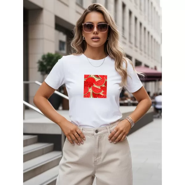 Damen-T-Shirt DSTREET NX8008RY-WH WEIß 