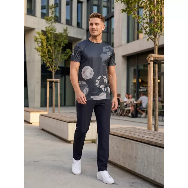  Herren Freizeithemd Premium ALTISPORT VOJ/ALM130TR06 SCHWARZ-GRAU 