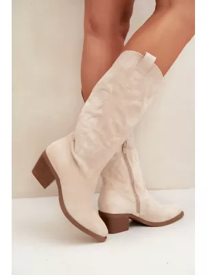 Damenstiefel BOTO 7689A BEIGE