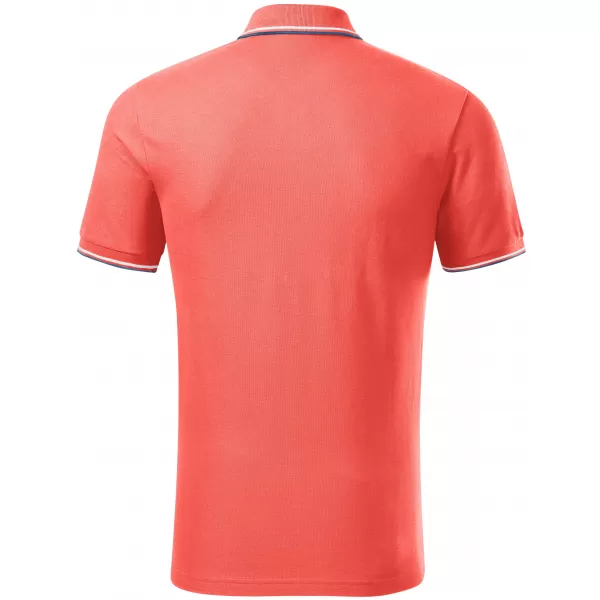  Herren-T-Shirt mit Kragen MALFINI FOCUS 232 KORALLE 