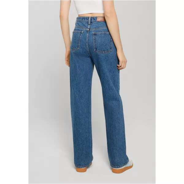  Damenhosen URBAN CLASSICS TB8142 MITTELTIEFBLAU GEWASCHEN 