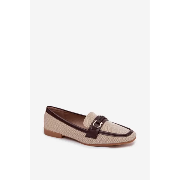  Damenmokassins BOTO H8-515 LEINEN 