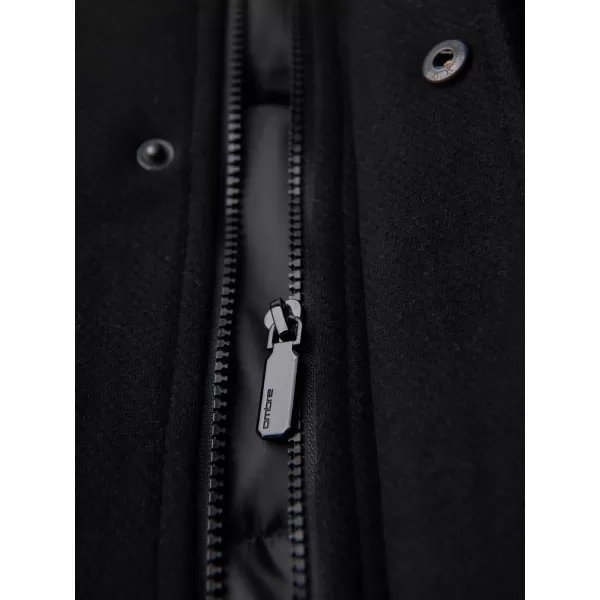  Herrenparka OMBRE OM-COWC-0161 SCHWARZ 