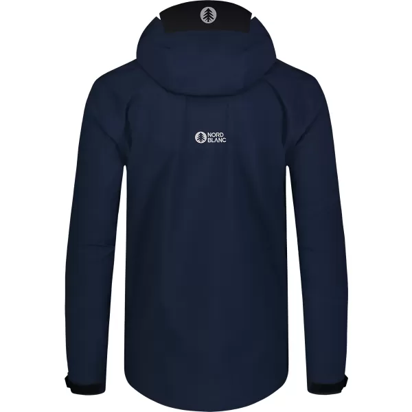  Wasserdichte Herrenjacke NORDBLANC FORTRESS NBSJM8312 DUNKELBLAU 
