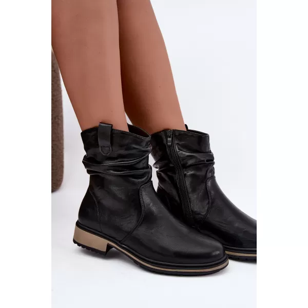 Damenstiefel BOTO ASA295-1 SCHWARZ 