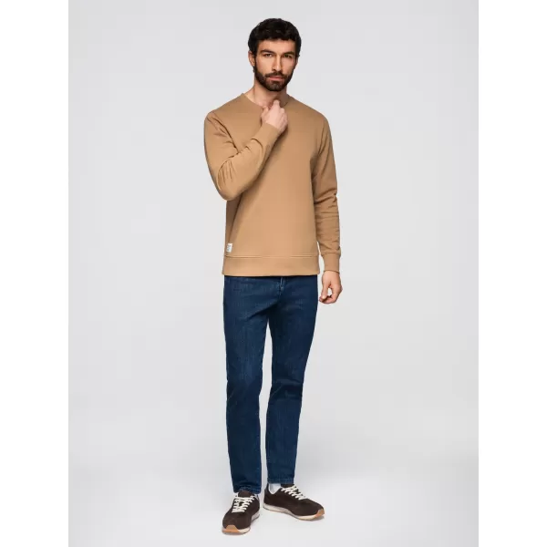  Herren-Sweatshirt OMBRE OM-SSBN-0271 BRAUN 