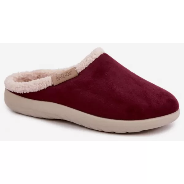  Damenhausschuhe INBLU ET000042 BORDO 