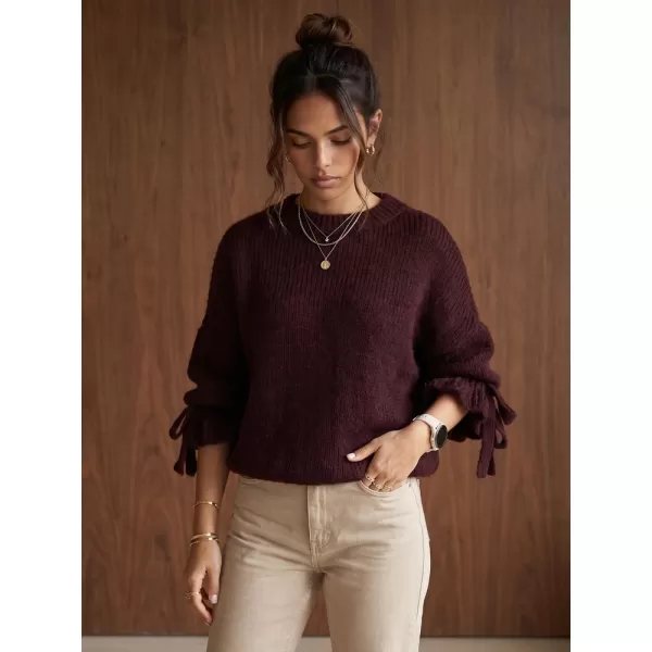  Damenpullover DSTREET MY2569 BURGUND 