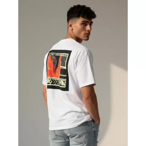  Herren-T-Shirt DSTREET RX5301 WEIß 