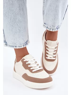 Damen-Sneaker BIG STAR SHOES UU274275 WEIß/BEIGE