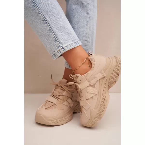  Damen-Sneaker BOTO 9187 KAMEL 