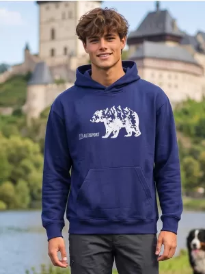 Herren-Sweatshirt ALTISPORT ALM193422 MITTERNACHTSBLAU