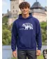 Herren-Sweatshirt ALTISPORT ALM193422 MITTERNACHTSBLAU