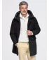 Herrenparka OMBRE OM-COWC-0161 SCHWARZ