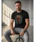 Herren-T-Shirt DSTREET NX048R SCHWARZ