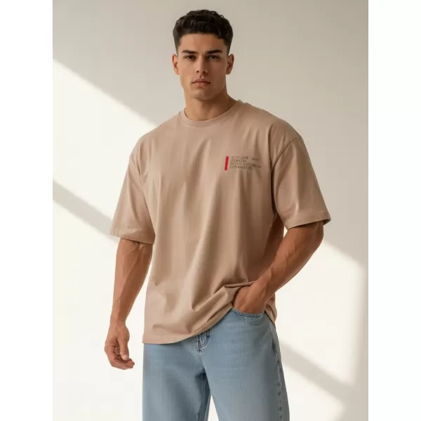  Herren-T-Shirt DSTREET RX5303 KARAMELL 