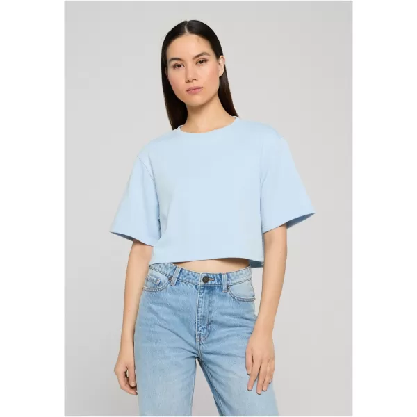  Damen-T-Shirt URBAN CLASSICS TB8288 BLAU EINFRIEREN 