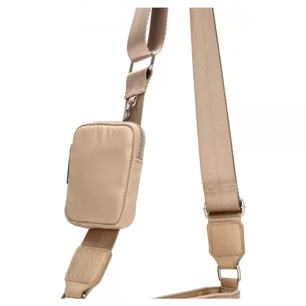  Wasserdichte Tasche CHARM LONDON ODEON 22172 HELLES TAUPE 