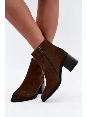 Damen-Stiefeletten VINCEZA 133100 BRAUN