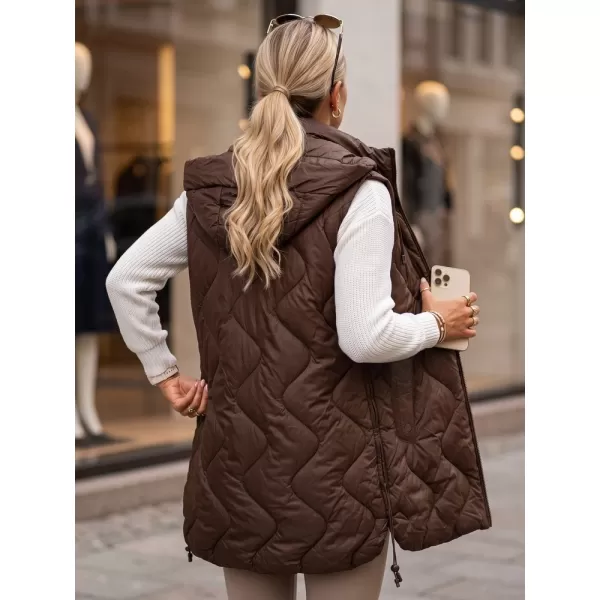  Damenweste DSTREET TY6013 BRAUN 