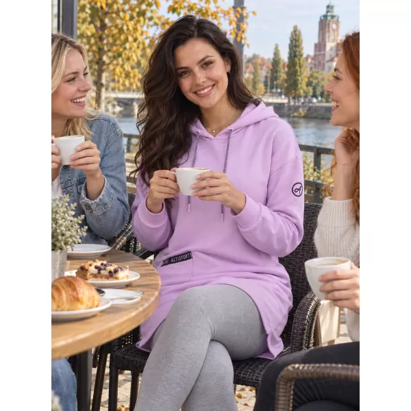  Damen-Sweatshirt ALTISPORT IVIE VIOLETT 