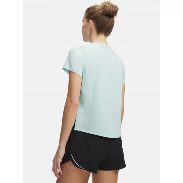  Damen-T-Shirt UNDER ARMOUR VELOCITI PRO SHORTSLEEVE 6009536-703 GRÜN 