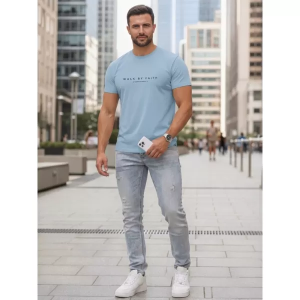  Herren-T-Shirt DSTREET NX5123R-SK HELLBLAU 
