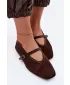 Ballerinas für Damen BOTO D-179 KAFFEE