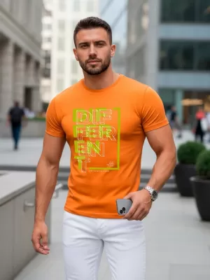 Herren-T-Shirt DSTREET NX5008R ORANGE