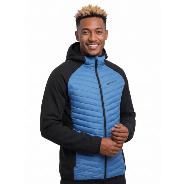  Herren-Sweatshirt ALPINE PRO NORN VALLARTA-BLAU 