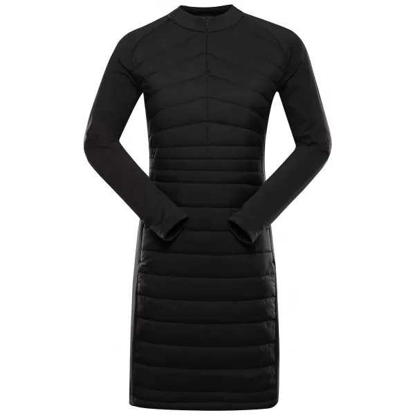  Winterkleid für Damen ALPINE PRO OLWA 2 SCHWARZ 