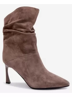 Damen-Stiefeletten D&A JC562-1038 HELLGRAU