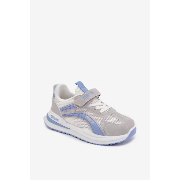  Kinderschuhe BIG STAR SHOES TT374153 WEIß/BLAU 