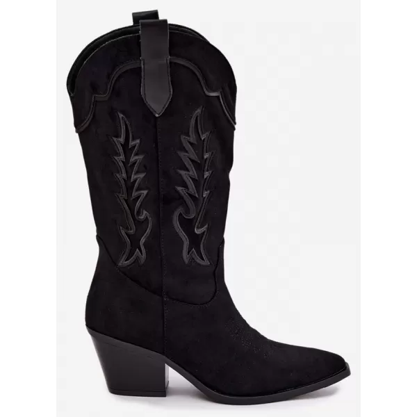  Damenstiefel BOTO 2586A SCHWARZ 