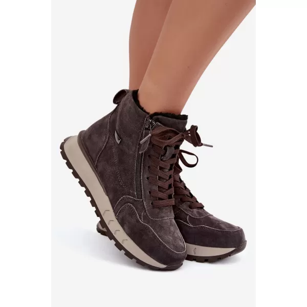  Damenstiefel BOTO 26BT17-651 GRAU 