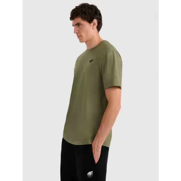  Herren-T-Shirt 4F WAW25TTSHM2402 OLIVE 