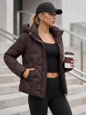 Damenjacke DSTREET TY5940 BRAUN
