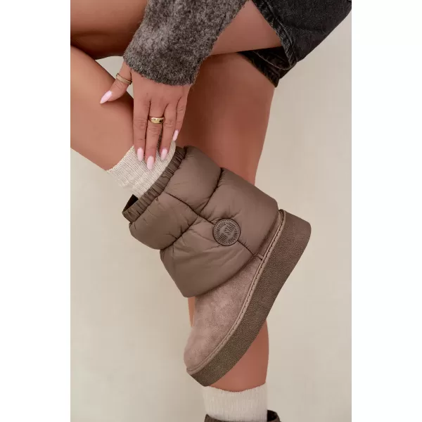  Schneemänner für Frauen BIG STAR SHOES UU274732 DUNKELBEIGE 