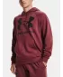 Herren-Sweatshirt UNDER ARMOUR RIVAL FLEECE BIG LOGO HD 1357093-652 ROT