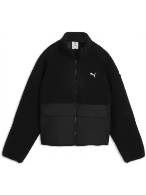Damenjacke PUMA RE:FIBRE SHERPA JACKET W 69456701 PUMA SCHWARZ