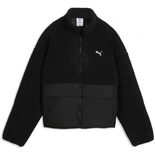 Damenjacke PUMA RE:FIBRE SHERPA JACKET W 69456701 PUMA SCHWARZ 