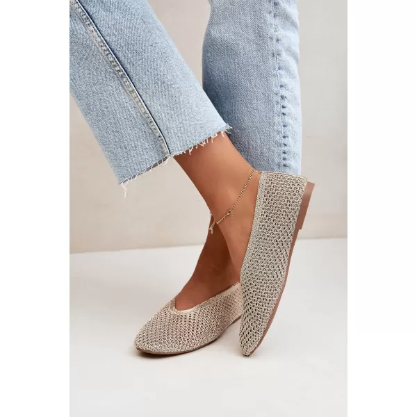  Ballerinas für Damen BOTO CH956 GOLD 