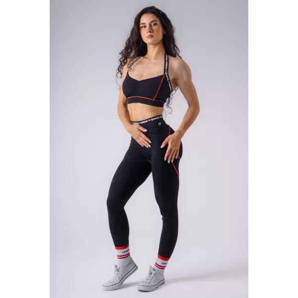  Leggings für Damen NEBBIA OLYMPIA HIGH-WAIST 935 SCHWARZ 