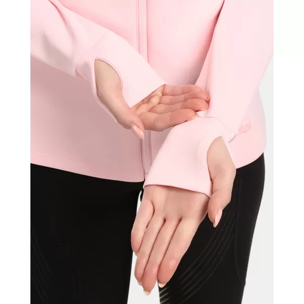 Fleece-Sweatshirt für Damen KILPI LAJEN-W 1L0205KI HELLROSA 