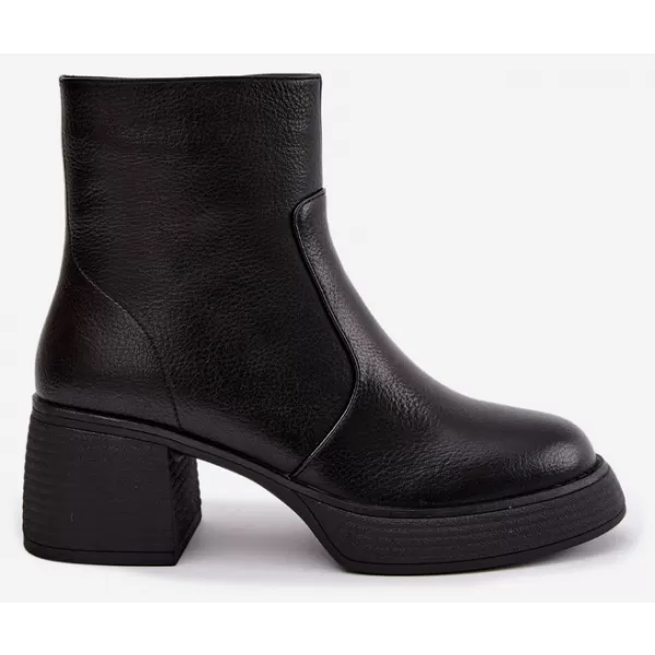  Damen-Stiefeletten D&A CR62-3369 SCHWARZ 