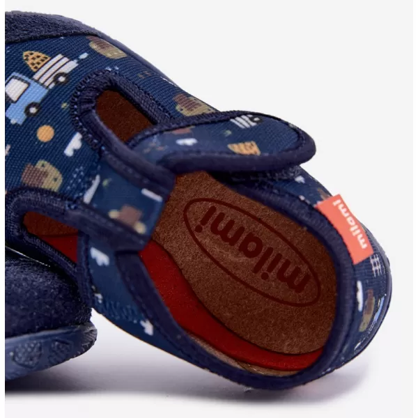  Kinderhausschuhe MILAMI 112/BR-72 BLAU 