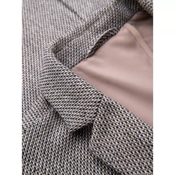  Herrenjacke OMBRE OM-BLZB-0130 BRAUNE MELANGE 